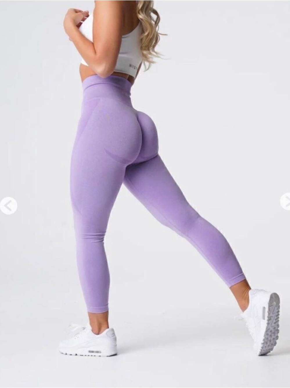 NVGTN Lilac Contour Seamless Leggings
